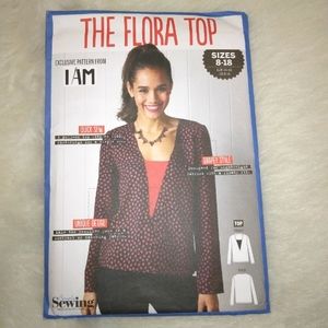 Simply Sewing, The Flora Top size 6-16